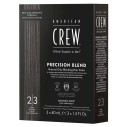 American Crew PRECISION BLEND Natural Gray Coverage - Toning hair mousse for gray hair 3 x 40 ml