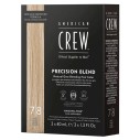 American Crew PRECISION BLEND Natural Gray Coverage - Toning hair mousse for gray hair 3 x 40 ml