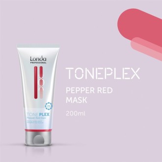 Londa Professional Toneplex Mask - intensyviai tonuojanti plaukų kaukė Pepper Red, 200 ml 2