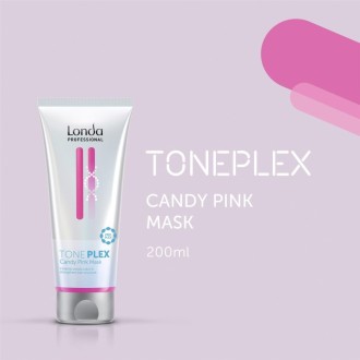 Londa Professional Toneplex Mask - intensyviai tonuojanti plaukų kaukė Candy Pink, 200 ml 2