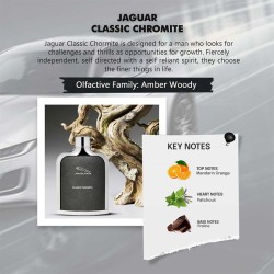 Jaguar Classic Chromite EDT kvepalai vyrams, 100 ml