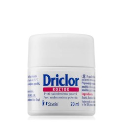 Driclor Antiperspirant roll-on against excessive sweating Solution 20 ml