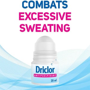 Driclor Antiperspirant roll-on against excessive sweating Solution 20 ml 2