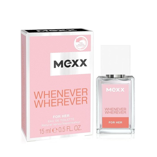 Mexx Whenever Wherever for Her EDT kvepalai moterims, 15 ml