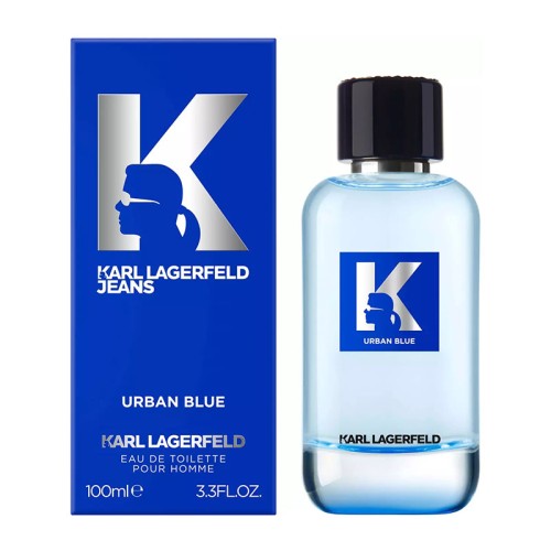Lagerfeld Jeans Urban Blue EDT kvepalai vyrams, 100 ml