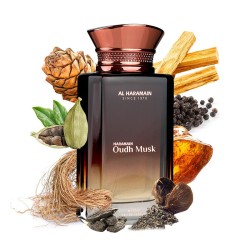 Al Haramain Oudh Musk EDP unisex kvepalai, 100 ml