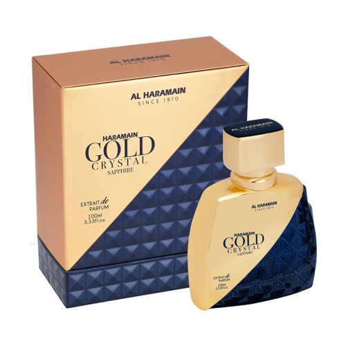 Al Haramain Gold Crystal Sapphire Parfum 100 ml unisex kvepalai