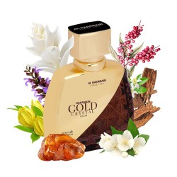 Al Haramain Gold Crystal Oudh Parfum 100 ml unisex kvepalai