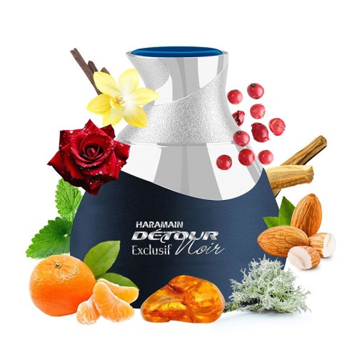 Al Haramain Detour Exclusif Noir EDP unisex kvepalai, 100 ml