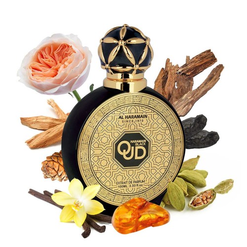 Al Haramain Black Oud Parfum 100 ml unisex kvepalai