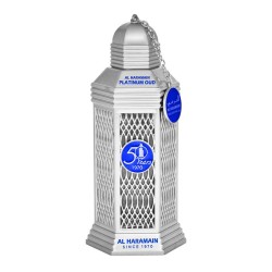 Al Haramain 50 Years Platinum Oud Parfum 100 ml unisex kvepalai