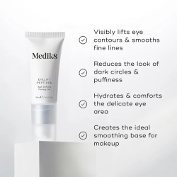Medik8 Eyelift Peptides Age Defying Firming Gel - priešraukšlinis stangrinantis paakių gelis, 15 ml