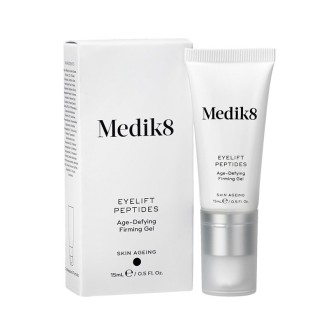 Medik8 Eyelift Peptides Age Defying Firming Gel - priešraukšlinis stangrinantis paakių gelis, 15 ml 2