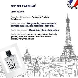 Ulric de Varens UDV Black EDT kvepalai vyrams, 100 ml