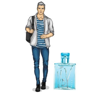 Ulric de Varens Blue For Him EDT kvepalai vyrams, 100 ml 2