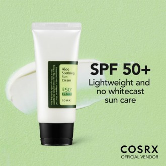 COSRX Aloe SPF 50 Pa+++ Soothing Sun Cream 50 ml 2