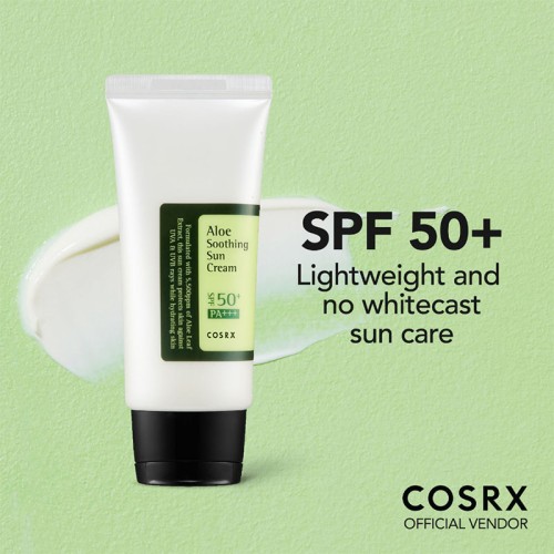 COSRX Aloe SPF 50 Pa+++ Soothing Sun Cream 50 ml