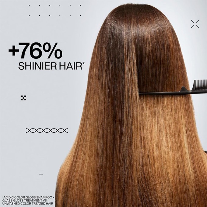 Redken Acidic Color Gloss Gentle Color Shampoo - šampūnas dažytiems palukams,500 ml