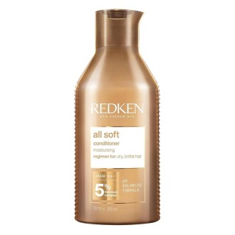 Redken All Soft Conditioner - maitinamasis kondicionierius sausiems plaukams, 300 ml