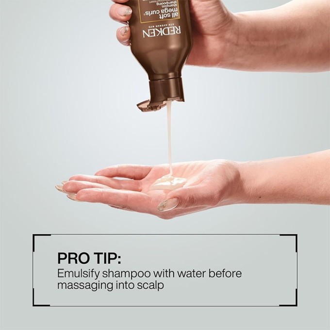 Redken All Soft Mega Curls Shampoo (dry curly and wavy hair) 300 ml