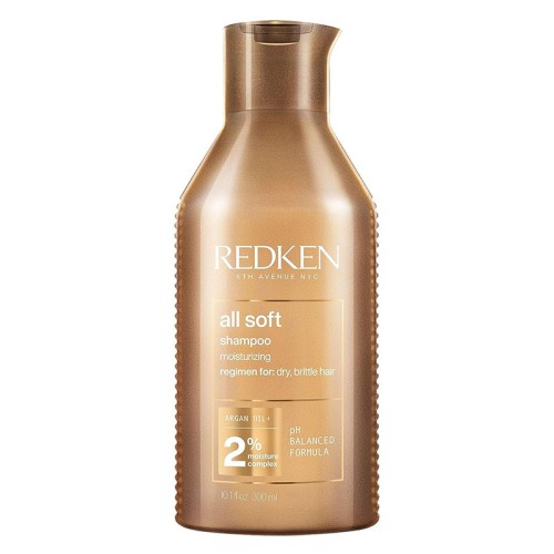 Redken All Soft Shampoo - Shampoo for dry hair 300 ml