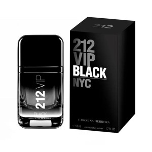 Carolina Herrera 212 VIP Men Black EDP kvepalai vyrams, 50 ml 2