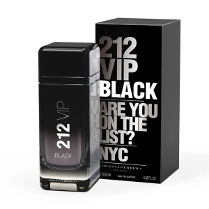 Carolina Herrera 212 VIP Men Black EDP kvepalai vyrams, 200 ml 2