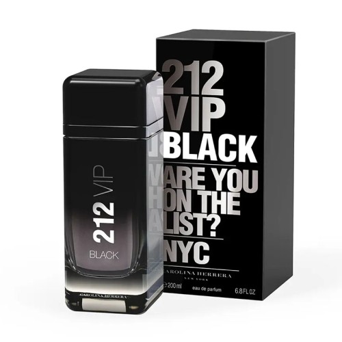 Carolina Herrera 212 VIP Men Black EDP kvepalai vyrams, 200 ml