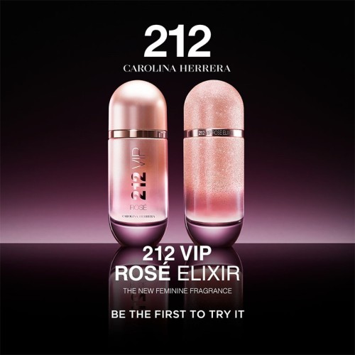Carolina Herrera 212 VIP Rose Elixir EDP kvepalai moterims, 80 ml