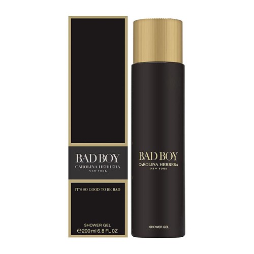 Carolina Herrera Bad Boy Shower Gel - dušo želė vyrams, 200 ml