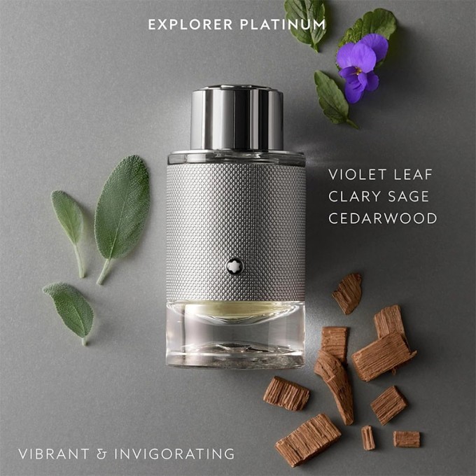 Mont Blanc Explorer Platinum Gift set EDP 100 ml, shower gel 100 ml an