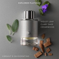 Mont Blanc Explorer Platinum EDP kvepalai vyrams, 60 ml