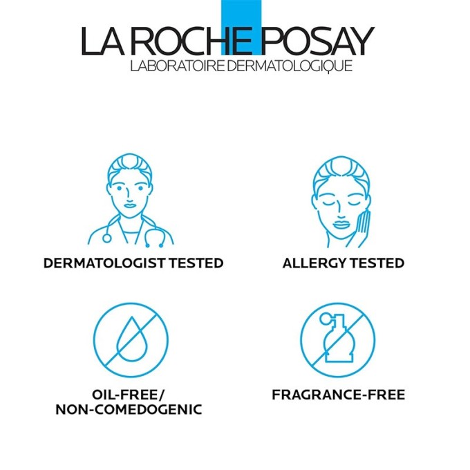 La Roche-Posay Toleriane Dermo - veido ir akių valiklis, 400 ml