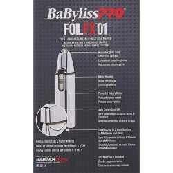BaByliss PRO Single Foil Metal Shaver FXFS1E