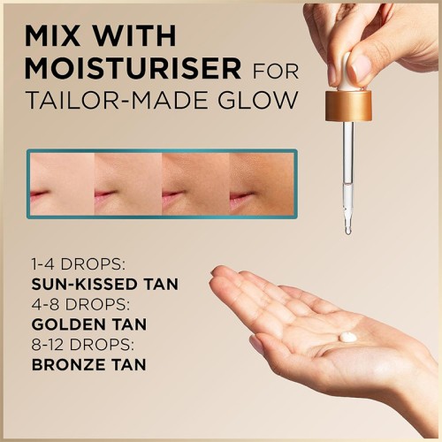 GARNIER Ambre Solaire Natural Bronzer Self-Tan Face Drops 30 ml