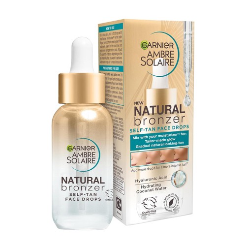 GARNIER Ambre Solaire Natural Bronzer Self-Tan Face Drops 30 ml