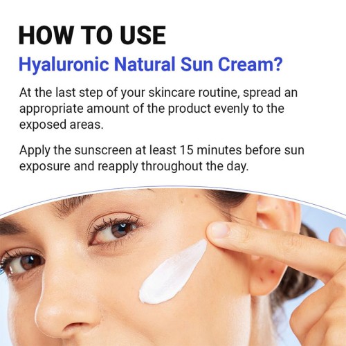 Isntree Hyaluronic Acid Natural Sun Cream SPF 50+ 50 ml