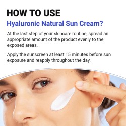 Isntree Hyaluronic Acid Natural Sun Cream SPF 50+ 50 ml