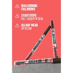 Maybelline Build A Brow 2in1 1,4 g 257 Medium Brown