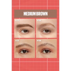 Maybelline Build A Brow 2in1 1,4 g 257 Medium Brown