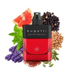 Bugatti Performance Red Limited Edition EDT kvepalai vyrams, 100 ml