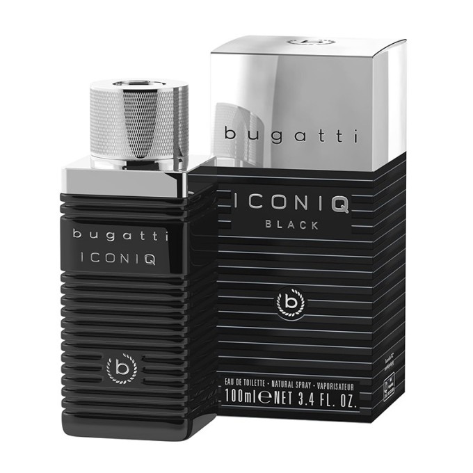 Bugatti Iconiq Black EDT kvepalai vyrams, 100 ml