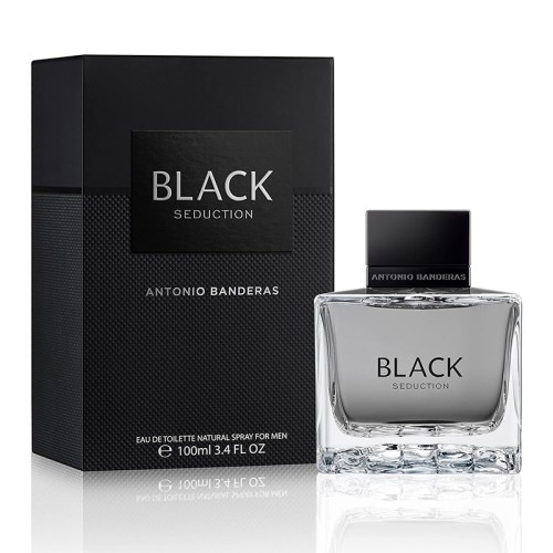 Antonio Banderas Seduction in Black EDT kvepalai vyrams, 100 ml