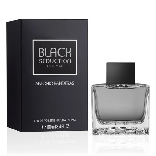 Antonio Banderas Seduction in Black EDT kvepalai vyrams, 100 ml