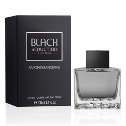 Antonio Banderas Seduction in Black EDT kvepalai vyrams, 100 ml