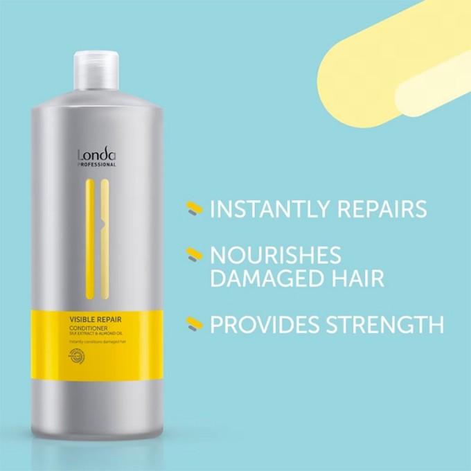 Londa Professional Visible Repair Conditioner - kondicionierius pažeistiems plaukams, 1000 ml