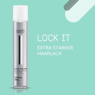 Londa Professional Lock It Extreme Strong Hold Spray - ypač stiprus plaukų lakas, 300 ml 2