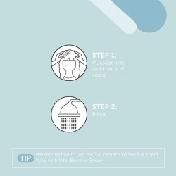 Londa Professional Scalp Vital Booster Shampoo - gaivinantis šampūnas su jojobos aliejumi, kofeinu