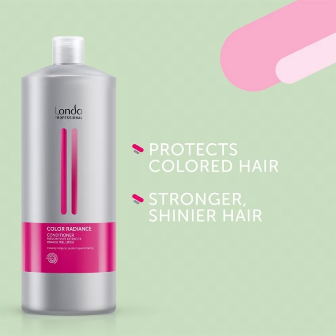 Londa Professional Color Radiance Conditioner - kondicionierius spindinčiai plaukų spalvai, 1000 ml