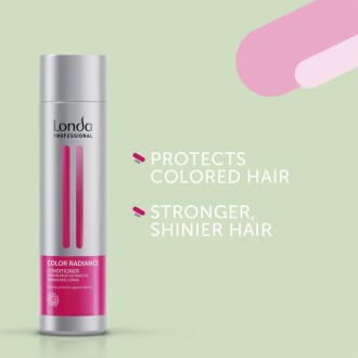 Londa Professional Color Radiance Conditioner - kondicionierius spindinčiai plaukų spalvai, 250 ml 2